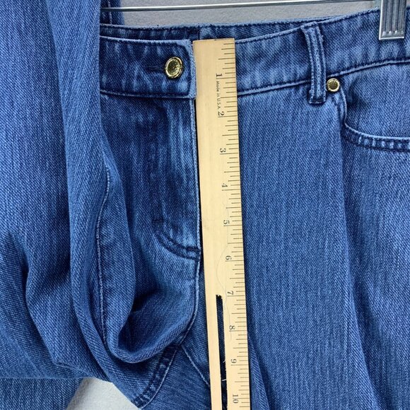 J McLaughlin Jeans Womens‎ 6x30 Blue Skinny Fit Mid Rise Stretch Medium Wash - Picture 10 of 15